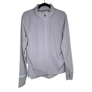 Sweaty Betty Fast Track Full Zip Hooded Activewear Jacket M Iris Lavender Medium